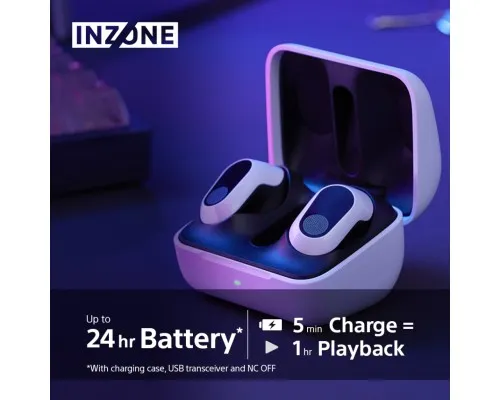 Навушники Sony INZONE Buds White (WFG700NW.CE7)