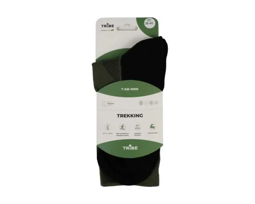 Шкарпетки Tribe Trekking black 41-43 (T-KB-0010-black-41-43)