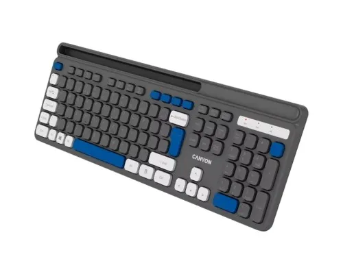Клавіатура Canyon HKB-W03 Wireless UA Grey (CNS-HKBW03DG)