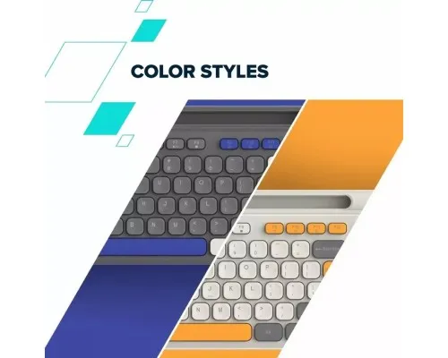 Клавіатура Canyon HKB-W03 Wireless UA Grey (CNS-HKBW03DG)