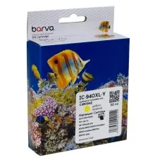 Картридж Barva HP 940XL (C4909AE) 1400 c, Yellow (IC-940XL-Y)