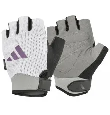 Рукавички для фітнесу Adidas Performance Women's Gloves ADGB-13256 білий, сірий XL (885652019095)