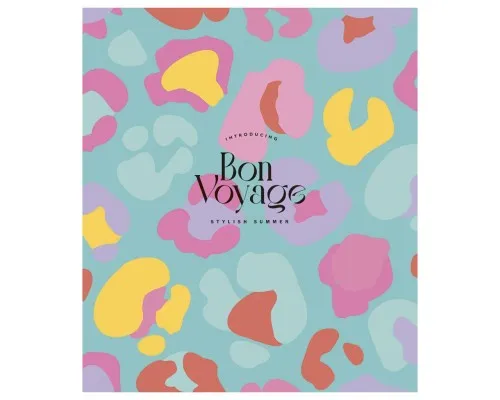 Зошит Школярик Bon Voyage 24 аркуша клітинка (024-3206K)