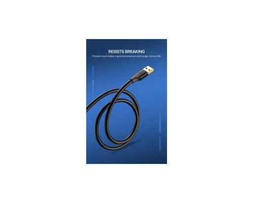 Дата кабель USB 3.0 AM/AF 1.5m US129 black Ugreen (30126)