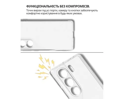 Чохол до мобільного телефона BeCover Silicone Tecno Camon 40 (CM5) Transparent (714680)