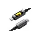 Дата кабель USB-C to USB-C 1.2m 60W black Acefast (6974316284666)