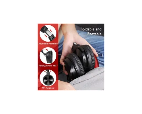 Навушники OneOdio Studio Pro C Bluetooth+3,5мм Black (Pro C Black)