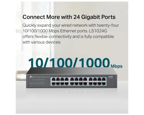 Комутатор мережевий TP-Link LS1024G