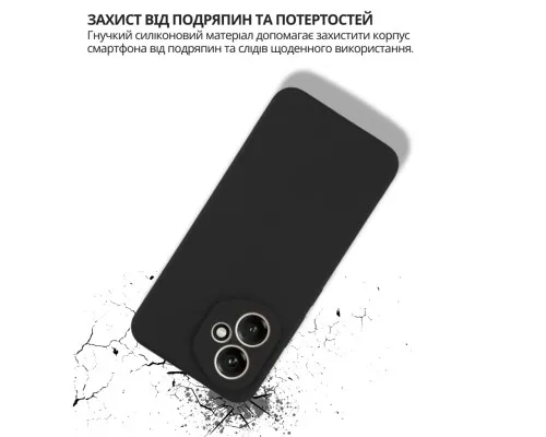 Чохол до мобільного телефона BeCover silicone Honor 400 Black (714944)