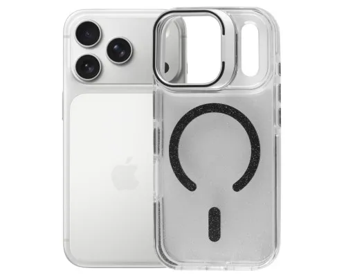Чохол до мобільного телефона BeCover FIBRA Star Shine MagSafe Apple iPhone 17 Pro Black (715425)