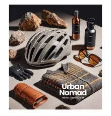 Зошит Школярик Urban Nomad 96 аркушів клітинка (096-3677K)