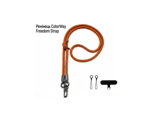 Ремінець для смартфону ColorWay Freedom Strap, red (CW-SCFS-RD)