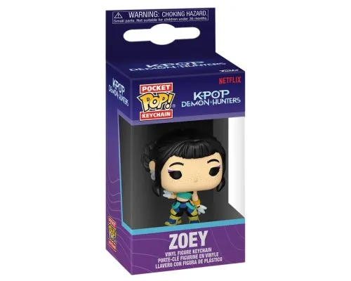 Брелок Funko Pop на кліпсі серії Кейпоп-мисливиці на демонів - Зої (95688)