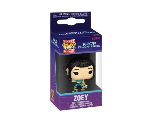 Брелок Funko Pop на кліпсі серії Кейпоп-мисливиці на демонів - Зої (95688)