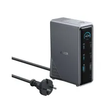 Концентратор Anker USB-C 14-in-1 Dual Display 160W black (A83B63A1)