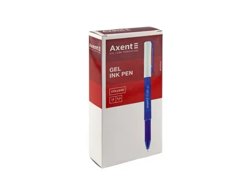 Ручка гелева Axent College 0.5 мм Чорна (AG1075-01-A)