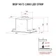 Витяжка кухонна Perfelli BISP 9673 WH 1000 LED Strip
