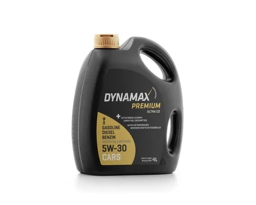 Моторна олива DYNAMAX PREMIUM ULTRA C2 5W30 4л (502047)