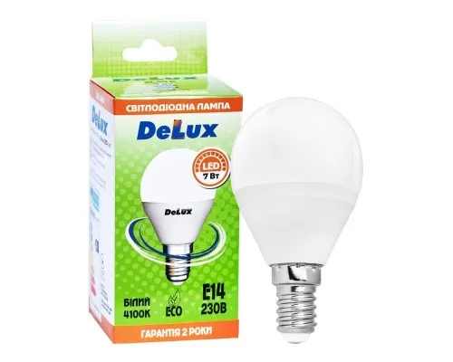 Лампочка Delux BL50P 7Вт 4100K 220В E14 (90020560 90011758)