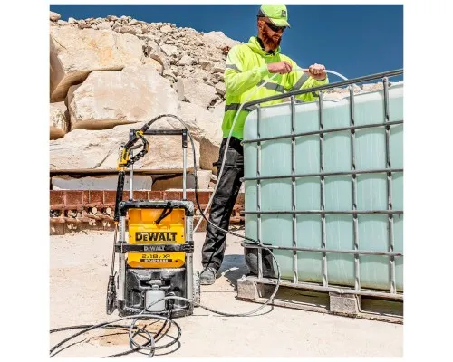 Мийка високого тиску DeWALT XR Li-Ion, 165 бар, шланг 6 м (без АКБ та ЗП) (DCMPW1600N)
