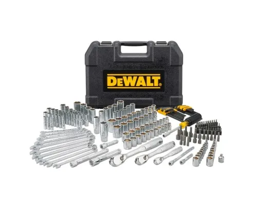 Набір інструментів DeWALT 1/4", 3/8", 1/2", 205 шт. (DWMT81534-1)