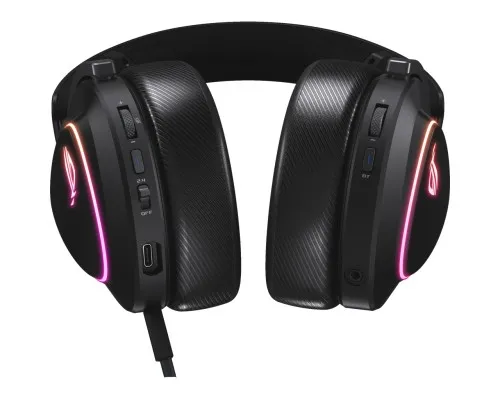 Навушники ASUS ROG Delta II Black (90YH03W0-BHUA00)