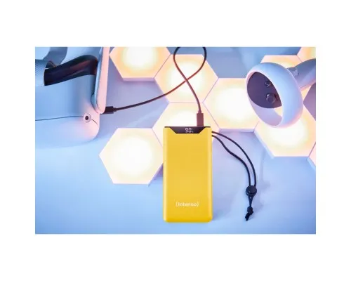 Батарея універсальна Intenso F10000 10000mAh QC/3.0 yellow (7332039)