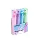 Набір маркерів Kite Highlighter Creative Glitter, набір з 4-х кольорів (K24-1146-4)