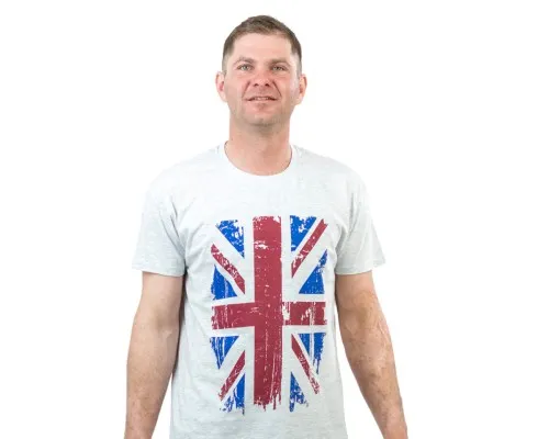 Футболка Sol's Regent Great Britain Flag 150 світло-меланжевий M (11380300/10M)