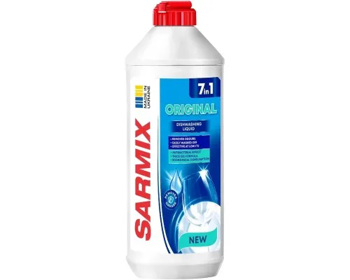 Засіб для ручного миття посуду Sarmix Freshness 500 мл (4820268103659)
