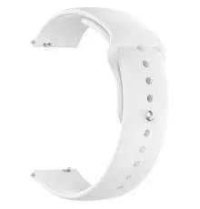 Ремінець до смарт-годинника Armorstandart Silicone Watch Strap 22mm White (ARM80668)