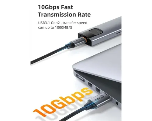 Дата кабель USB 3.1 AM to USB-C 1.5m Cabletime (CA915231)