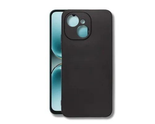 Чохол до мобільного телефона BeCover Silicone Tecno Spark 40C 4G (KM4k) Black (714683)