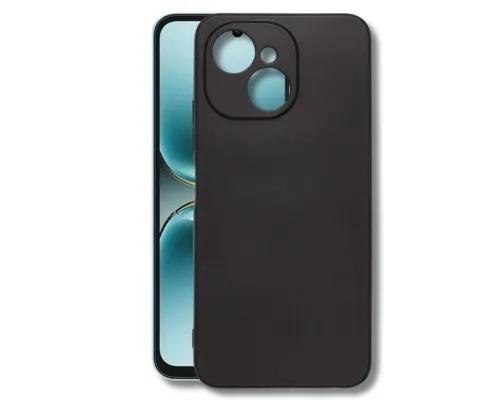 Чохол до мобільного телефона BeCover Silicone Tecno Spark 40C 4G (KM4k) Black (714683)