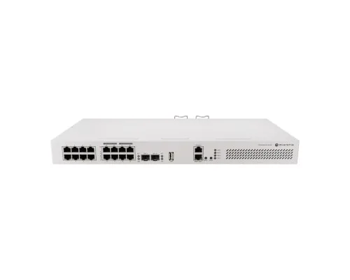 Комутатор мережевий Mikrotik CRS418-8P-8G-2S+RM