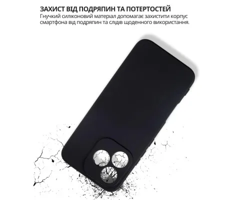 Чохол до мобільного телефона BeCover silicone Honor 400 Lite Black (714939)