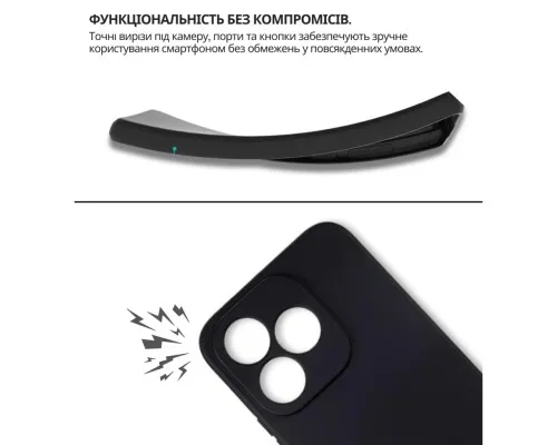 Чохол до мобільного телефона BeCover silicone Honor 400 Lite Black (714939)