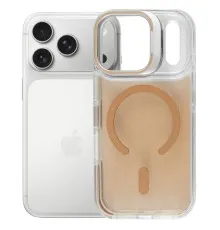 Чохол до мобільного телефона BeCover FIBRA Star Shine MagSafe Apple iPhone 17 Pro Desert Gold (715426)