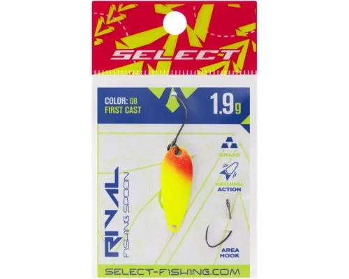 Блешня Select Rival 1.9g 30mm 08 First Cast (1870.79.88)