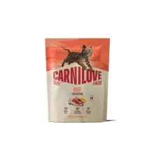 Сухий корм для кішок Carnilove True Fresh Beef Kitten 400 г (8595602582280)
