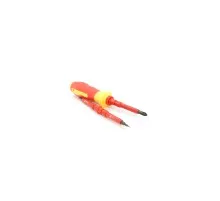 Викрутка Voltronic з насадками, 2 в 1, діелектрична, 2 наконечники +/- (YT-SD2/1)