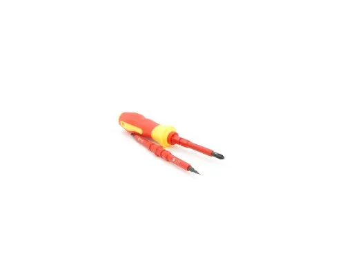 Викрутка Voltronic з насадками, 2 в 1, діелектрична, 2 наконечники +/- (YT-SD2/1)