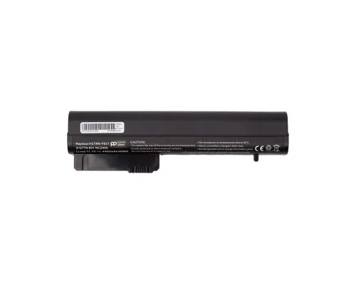 Акумулятор до ноутбука HP EliteBook 2530p (HSTNN-FB21) 11.1V 4400mAh PowerPlant (NB460380)