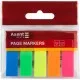 Стікер-закладка Axent Plastic bookmarks 5х12х45mm, 125шт (D2450-01)