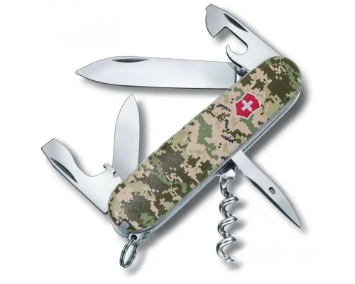 Ніж Victorinox Spartan Army 91 мм Піксель + Лого (1.3603.3_W3941p)