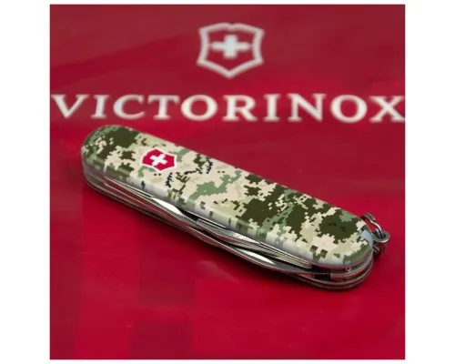 Ніж Victorinox Spartan Army 91 мм Піксель + Лого (1.3603.3_W3941p)