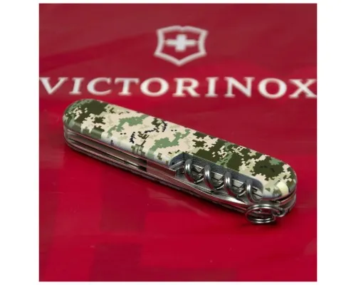 Ніж Victorinox Spartan Army 91 мм Піксель + Лого (1.3603.3_W3941p)