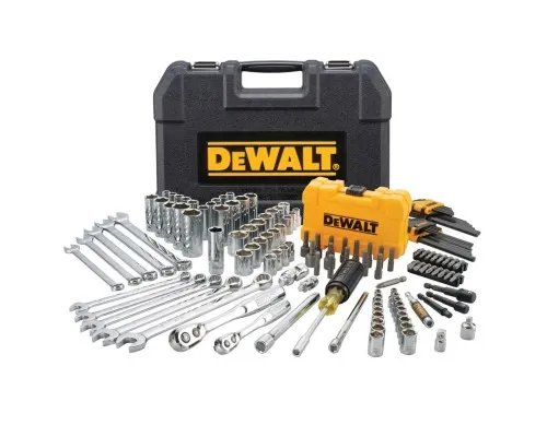 Набір інструментів DeWALT 1/4", 3/8", 142 шт. (DWMT73802-1)