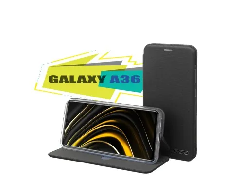 Чохол до мобільного телефона BeCover Exclusive Samsung Galaxy A36 SM-A366 Black (713027)