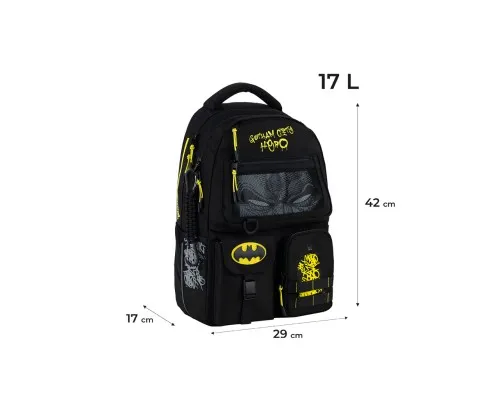 Рюкзак шкільний Kite Education teens 2587M DC Batman (DC25-2587M)